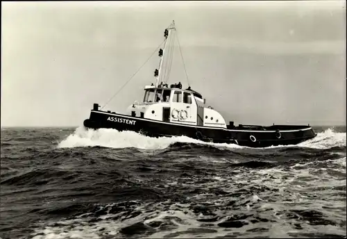 Ak Harbour and coastal motor tug Assistent, Schlepper, Wijsmuller, Ijmuiden