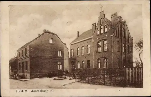 Ak Issum am Niederrhein, Josefshospital