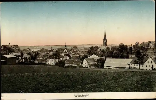 Ak Wilsdruff in Sachsen, Panorama