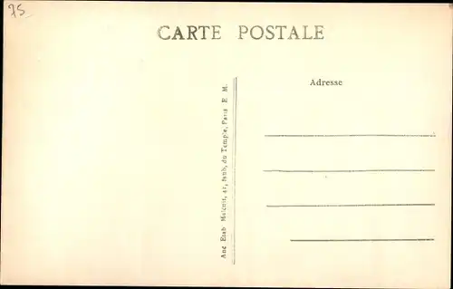 Ak Paris XX, Boulevard Davout, Au Reveil de Montreuil