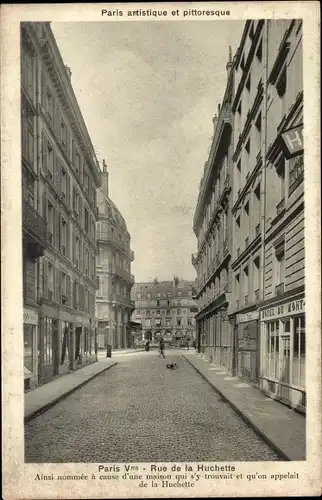 Ak Paris V, Rue de la Huchette