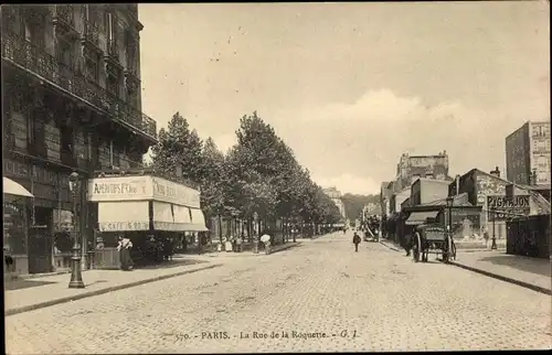 Ak Paris XI., Rue de la Roquette, Pygmalion