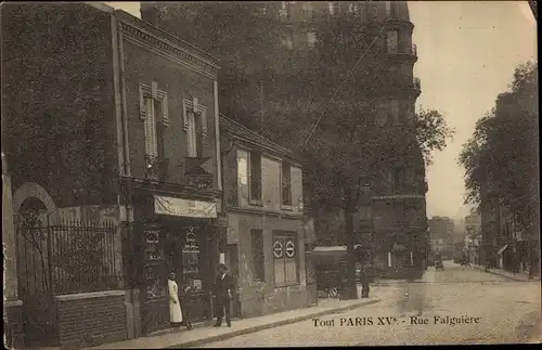 Ak Paris XV., Rue Falguiere