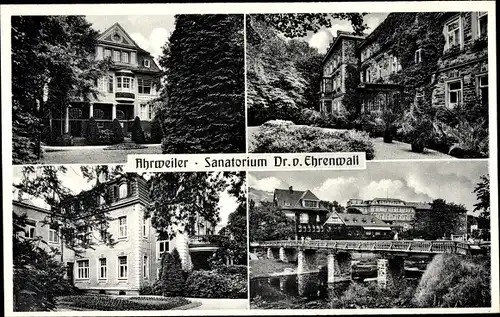 Ak Bad Neuenahr Ahrweiler in Rheinland Pfalz, Sanatorium Dr. v. Ehrenwall