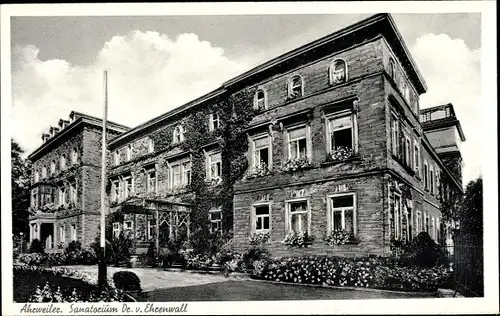 Ak Bad Neuenahr Ahrweiler in Rheinland Pfalz, Sanatorium Dr. v. Ehrenwall