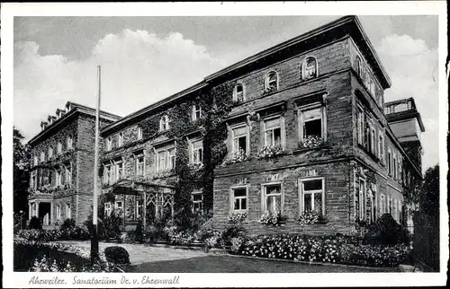 Ak Bad Neuenahr Ahrweiler in Rheinland Pfalz,Sanatorium Dr. v. Ehrenwall