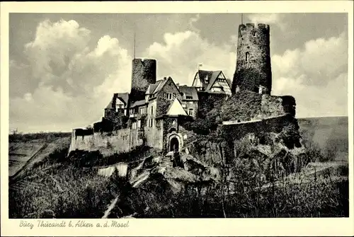 Ak Alken an der Mosel, Burg Thürandt