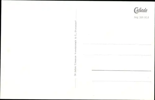 Ak Arnsberg Westfalen, Neustadt mit Regierung, Teilansicht