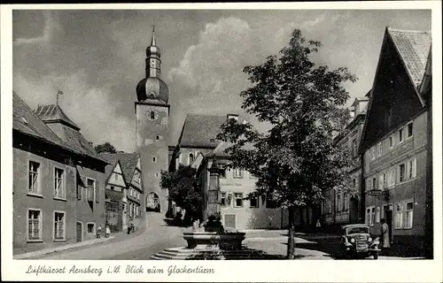 Ak Arnsberg im Sauerland, Blick zum Glockenturm