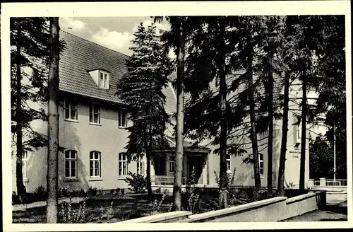 Ak Amshausen Steinhagen Westfalen, Gewerkschaftsschule, Otto Hue Heim