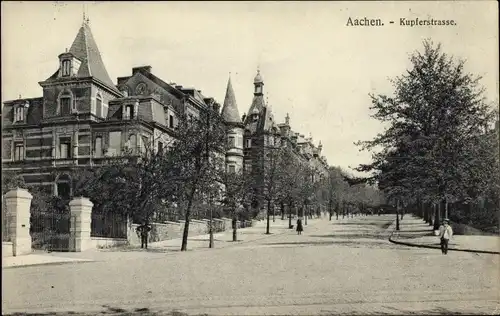 Ak Aachen in Nordrhein Westfalen, Kupferstraße
