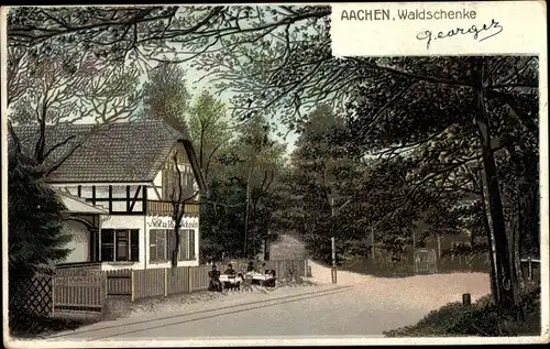 Ak Aachen in Nordrhein Westfalen, Waldschenke