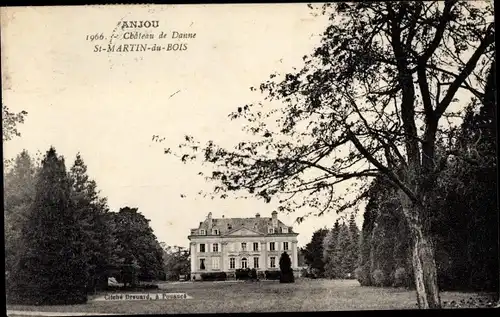 Ak Saint Martin du Bois Maine et Loire, Chateau de Danne