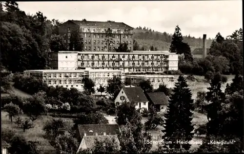 Ak Heidelberg am Neckar, Sanatorium Königstuhl, Gesamtansicht