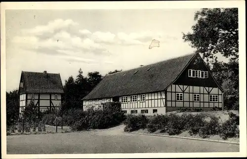 Ak Jeggen Bissendorf in Niedersachsen, Schullandheim der Stadt Osnabrück am Wellinger Berg