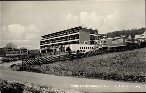 Ak Bad Iburg, Partie am Müttergenesungsheim St. Anna, Urberg