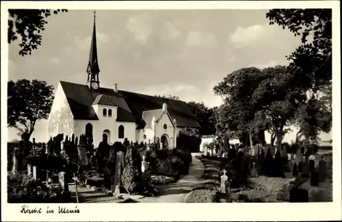 Ak Ulsnis an der Schlei, Kirche