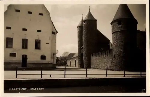 Ak Maastricht Limburg Niederlande, Helpoort