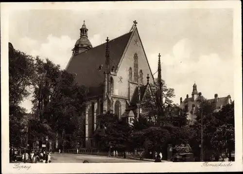 Ak Leipzig in Sachsen, Thomaskirche