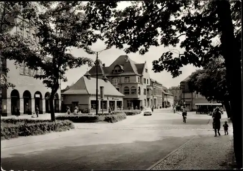 Ak Schkeuditz in Sachsen, Ernst Thälmann Platz