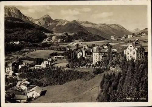 Ak Vulpera Tarasp Scuol Kanton Graubünden, Blick auf den Ort
