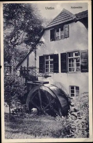 Ak Viersen in Nordrhein Westfalen, Kaisermühle, Wassermühle