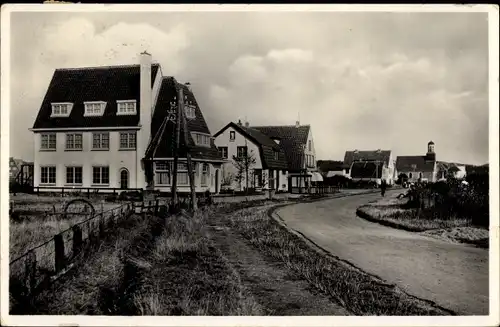 Ak De Koog Texel Nordholland Niederlande, Ankomst, Ortspartie