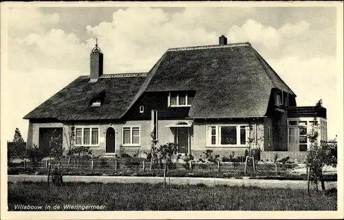 Ak Wieringermeer Hollands Kroon Nordholland Niederlande, Villabouw