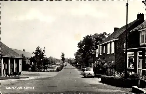 Ak Kockengen Utrecht Niederlande, Kerkweg