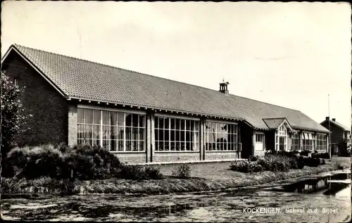 Ak Kockengen Utrecht Niederlande, School m. d. Bijbel