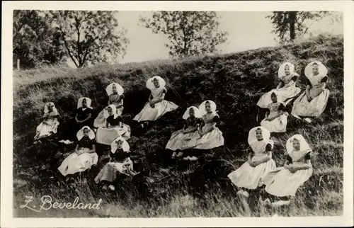 Ak Zuid Beveland Zeeland Niederlande, Klederdracht, Niederländische Tracht