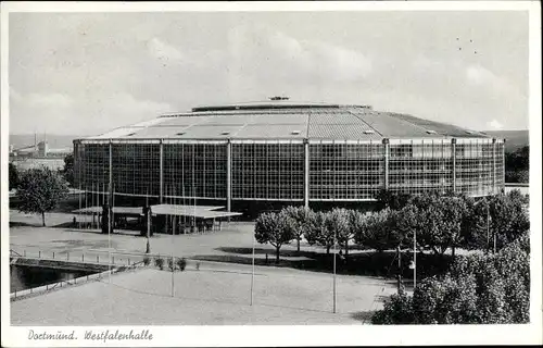 Ak Dortmund im Ruhrgebiet, Westfalenhalle