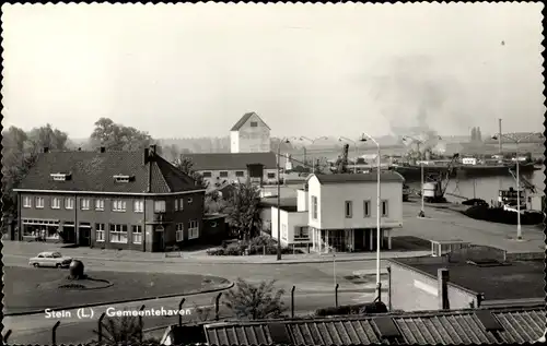 Ak Stein Limburg Niederlande, Gemeuntehaven