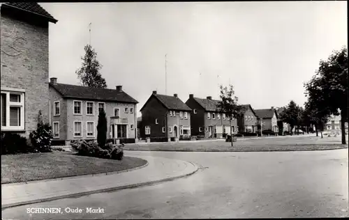 Ak Schinnen Limburg Niederlande, Oude Markt