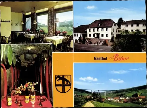Ak Speicherz Motten in Unterfranken, Gasthof zum Biber