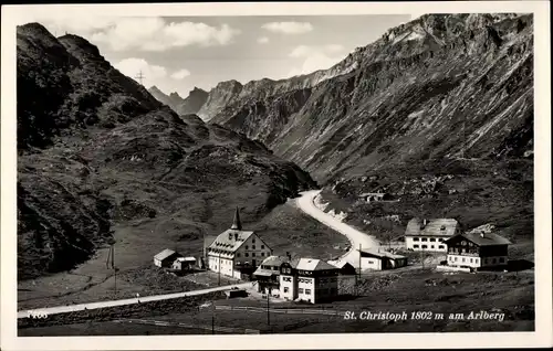 Ak St Christoph am Arlberg Tirol, Gesamtansicht