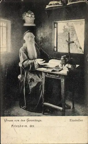 Ak Arlesheim Kt Basel Landschaft, Einsiedler