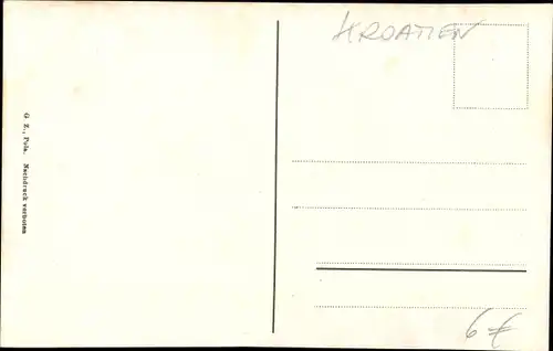 Ak Pola Pula Kroatien, Riva, Hafenpartie, Segelboote