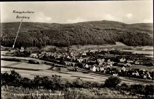 Ak Bad Endbach in Hessen, Gesamtansicht, Kneippkurheim Bornberg