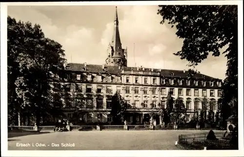 Ak Erbach im Odenwald Hessen, Schloss