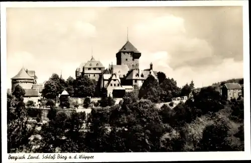 Ak Burg an der Wupper Solingen, Schloss Burg