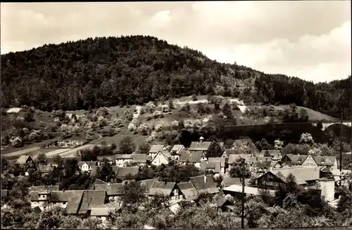 Ak Klaffenbach Welzheimer Wald Rudersberg Baden Württemberg, Teilansicht, Gasthof zur Linde