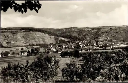 Ak Siglingen Neudenau an der Jagst, Gesamtansicht