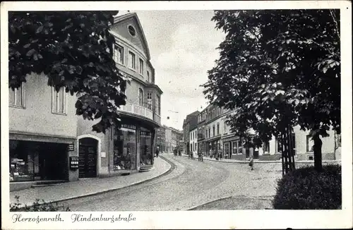 Ak Herzogenrath Nordrhein Westfalen, Hindenburgstraße