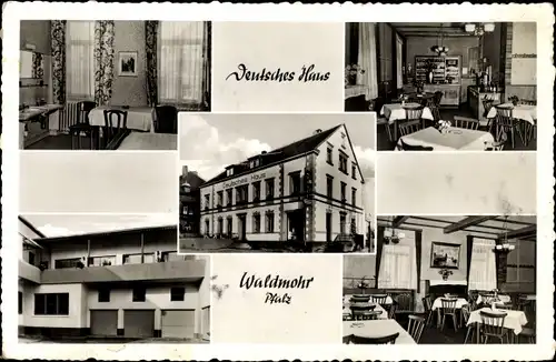 Ak Waldmohr Pfalz, Hotel Deutsches Haus