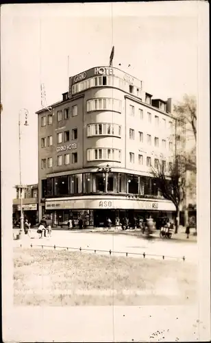 Foto Ak Šumperk Mährisch Schönberg Region Olmütz, Grand Hotel, Handlung ASO