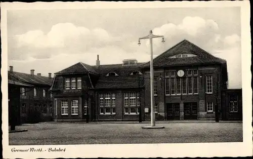 Ak Gronau in Westfalen, Bahnhof