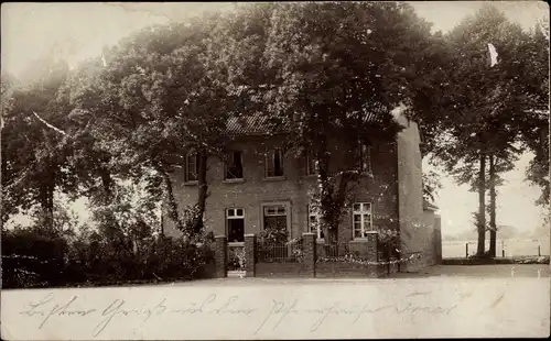 Foto Ak Borbeck Essen Ruhrgebiet, Blick auf ein Wohnhaus