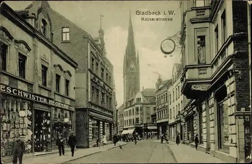 Ak Gladbeck im Ruhrgebiet, Kaisersalut, Handlung