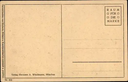 Künstler Ak Fahrenkrog, Ludwig, Sehnsucht, Allegorie